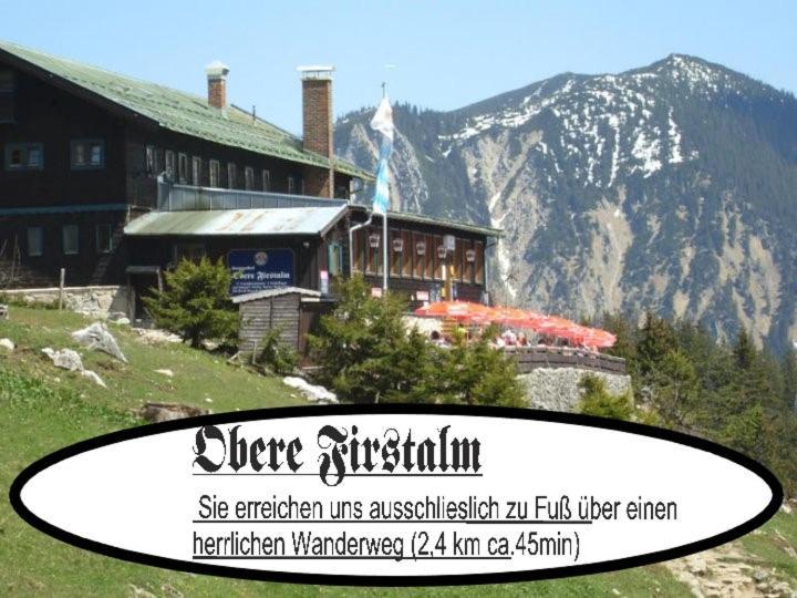 Berggasthof Obere Firstalm Schliersee Bagian luar foto